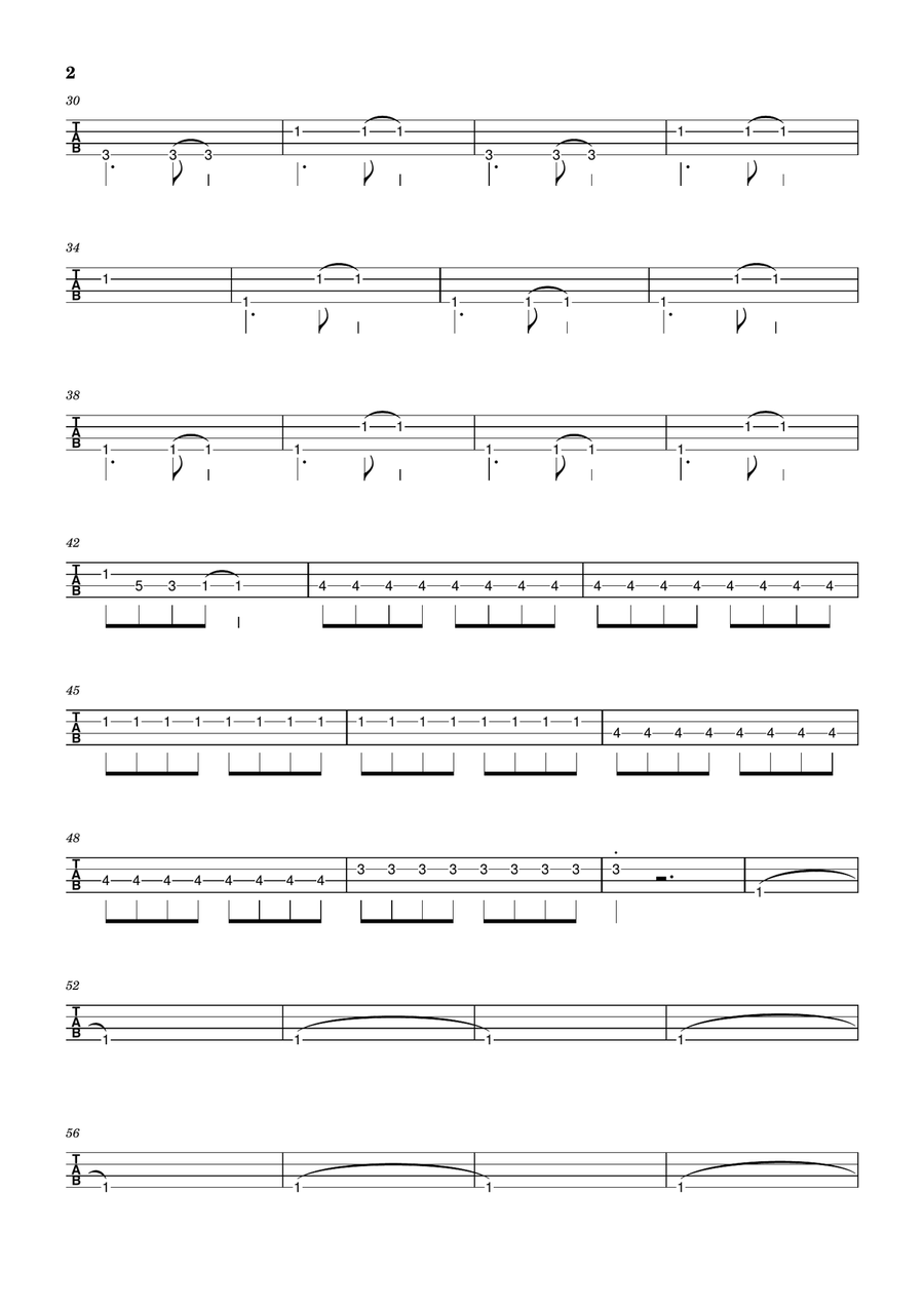 Perfect Perfect Acoustic Guitar scores gallery preview page 2