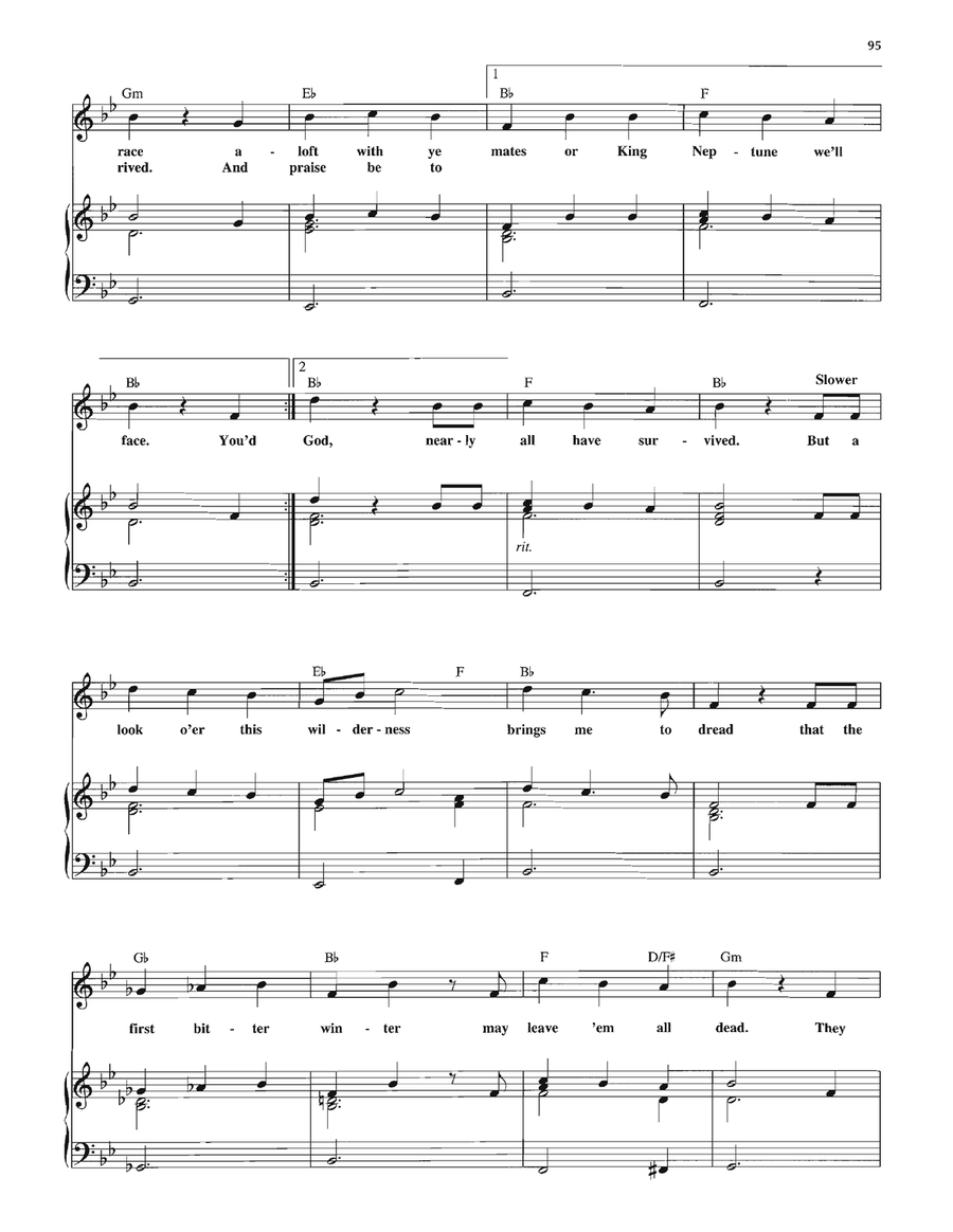 New World Bound New World Bound Piano, Vocal, Guitar scores gallery preview page 2