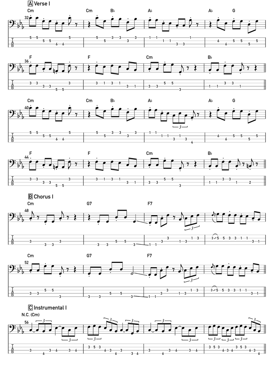 Master Blaster Acoustic Guitar scores gallery preview page 2