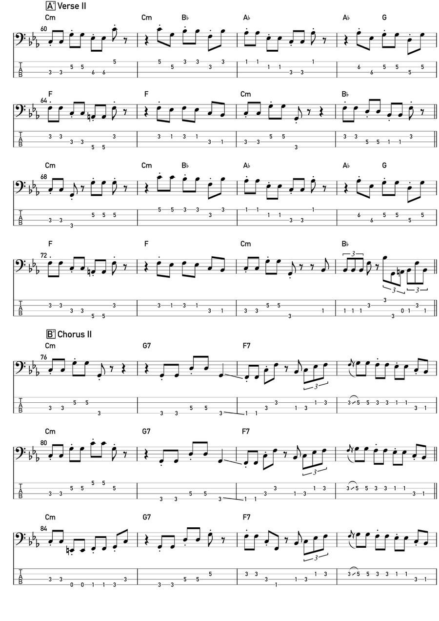 Master Blaster Acoustic Guitar scores gallery preview page 3