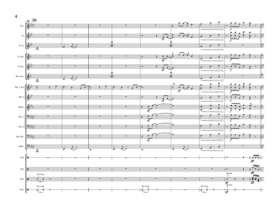 I Want It That Way I Want It That Way Marching Band scores gallery preview page 4