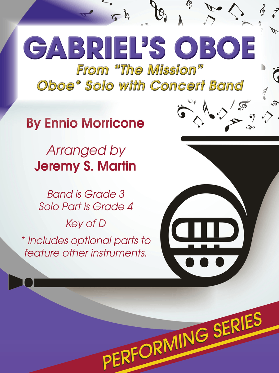 Gabriel's Oboe - Score Only Concert Band scores gallery preview page 1