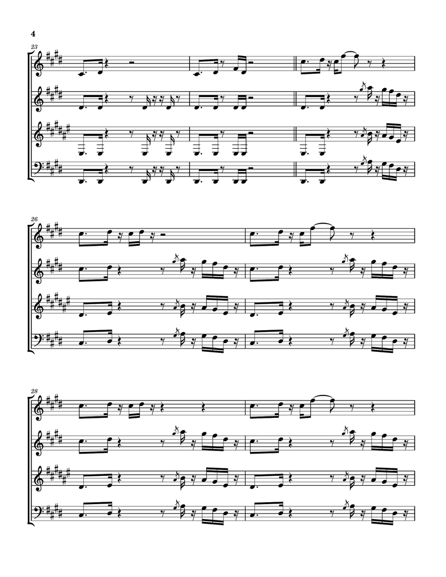 Squid Ink Squid Ink Woodwind Quartet scores gallery preview page 5