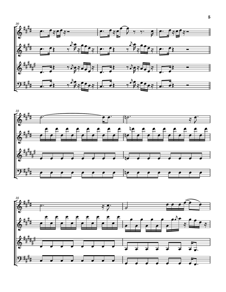 Squid Ink Squid Ink Woodwind Quartet scores gallery preview page 6