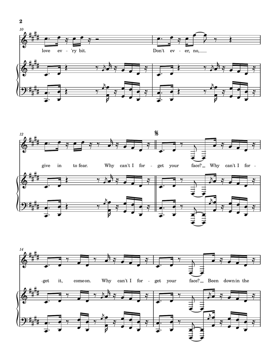 Squid Ink Squid Ink Piano, Vocal scores gallery preview page 3
