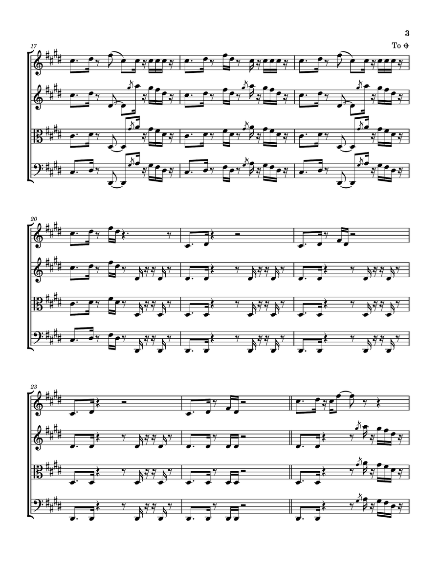 Squid Ink Squid Ink String Quartet scores gallery preview page 4