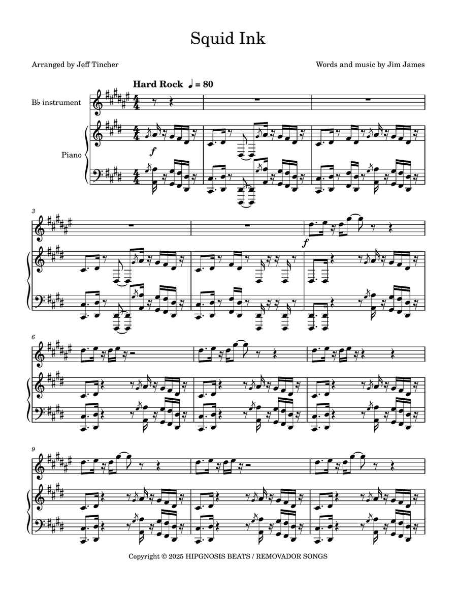 Squid Ink Squid Ink B-Flat Trumpet scores gallery preview page 2