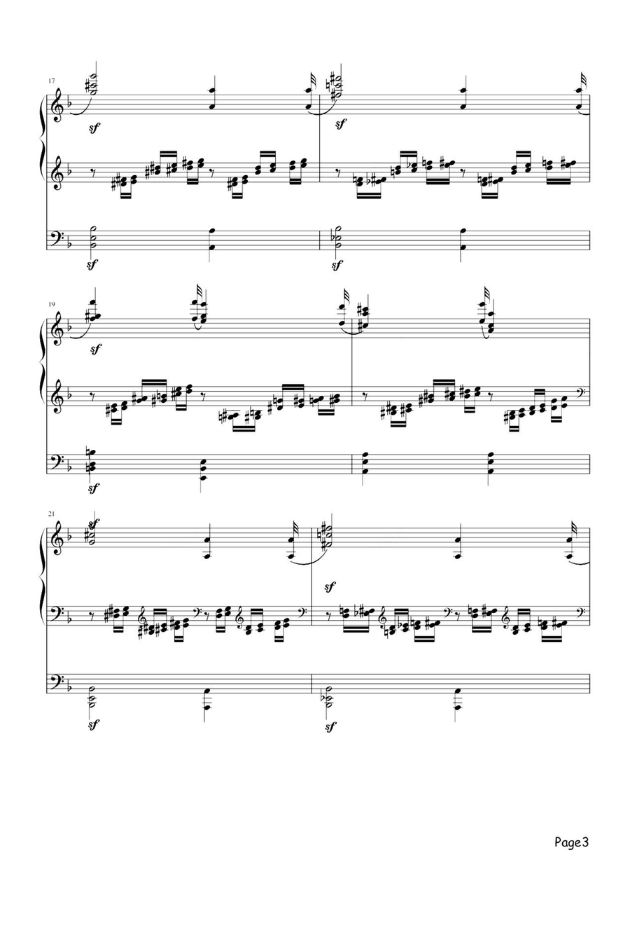 Mazeppa, Symphonic Poem No.6, S.100 - Franz Liszt Piano Solo scores gallery preview page 3