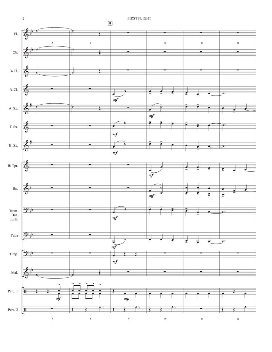 First Flight Concert Band scores gallery preview page 4