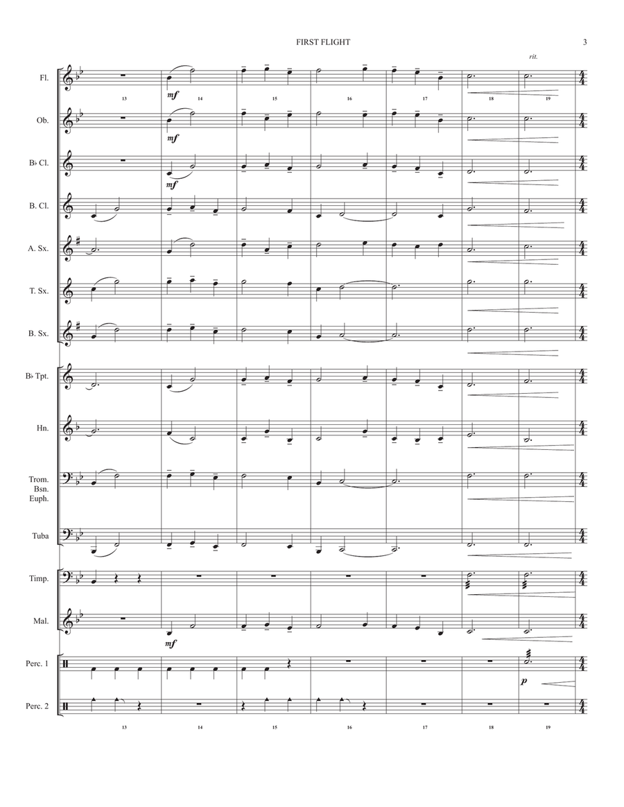 First Flight Concert Band scores gallery preview page 5