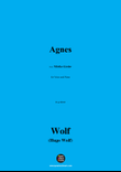 H. Wolf-Agnes,in g minor