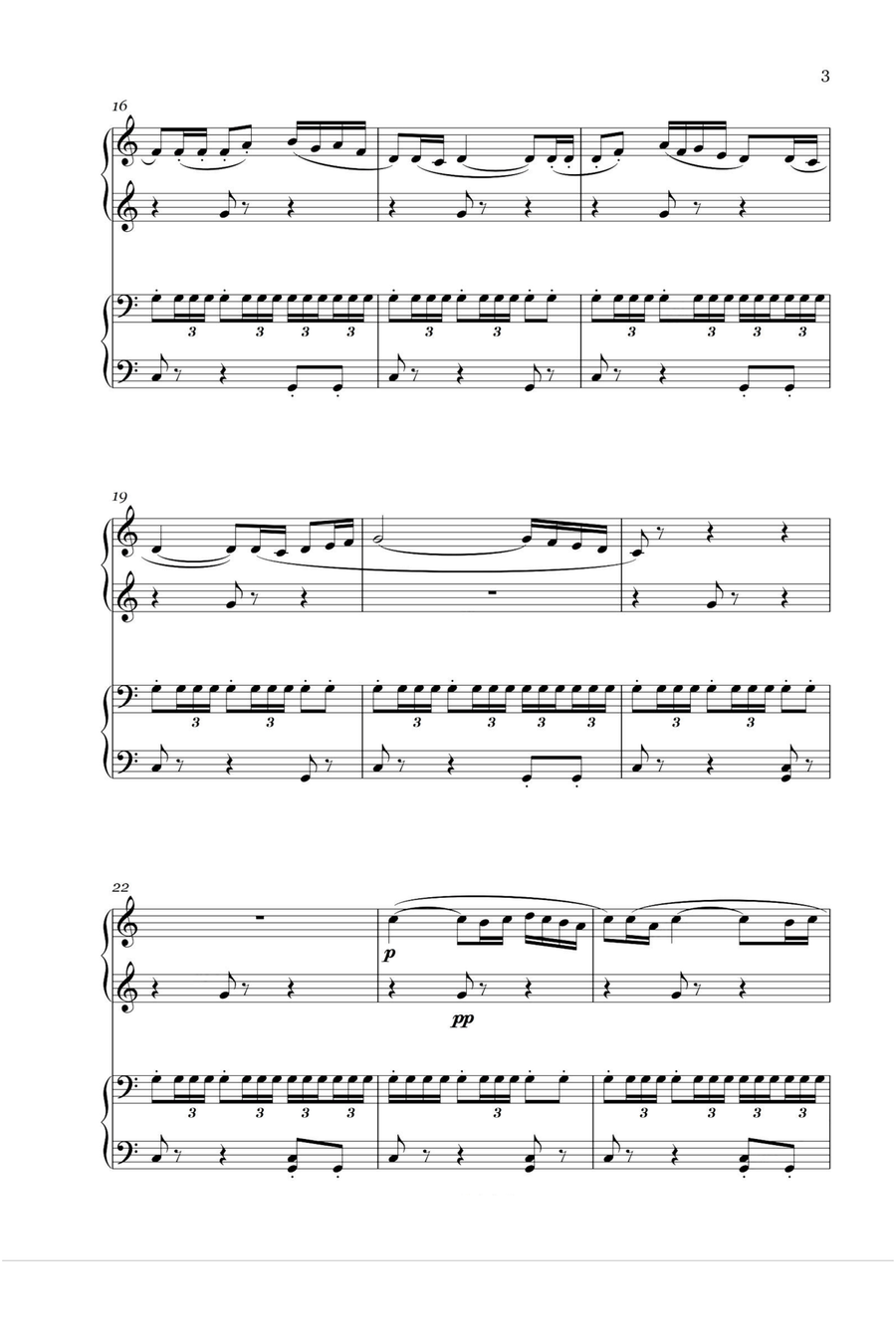 Boléro - Maurice Ravel Boléro - Maurice Ravel Piano Solo scores gallery preview page 3