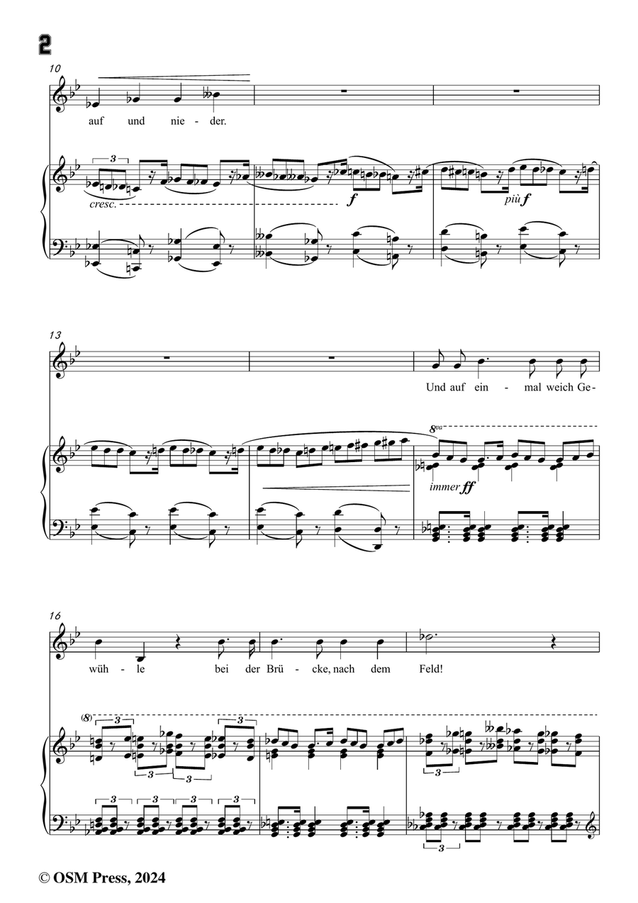 H. Wolf-Der Feuerreiter,in g minor Piano, Vocal scores gallery preview page 4
