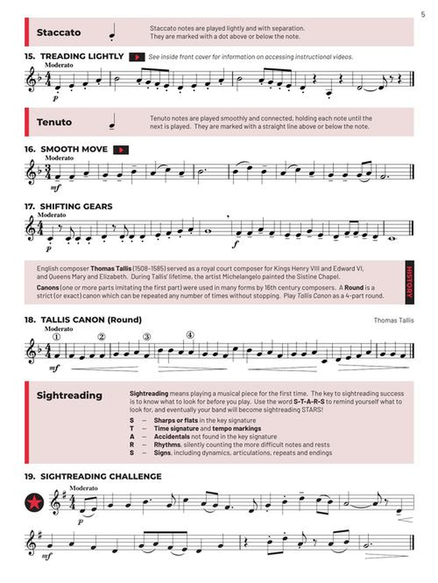 Essential Elements for Band – Bb Trumpet Book 2 with EEi Concert Band Methods scores gallery preview page 3