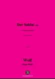 H. Wolf-Der Soldat II,in g minor