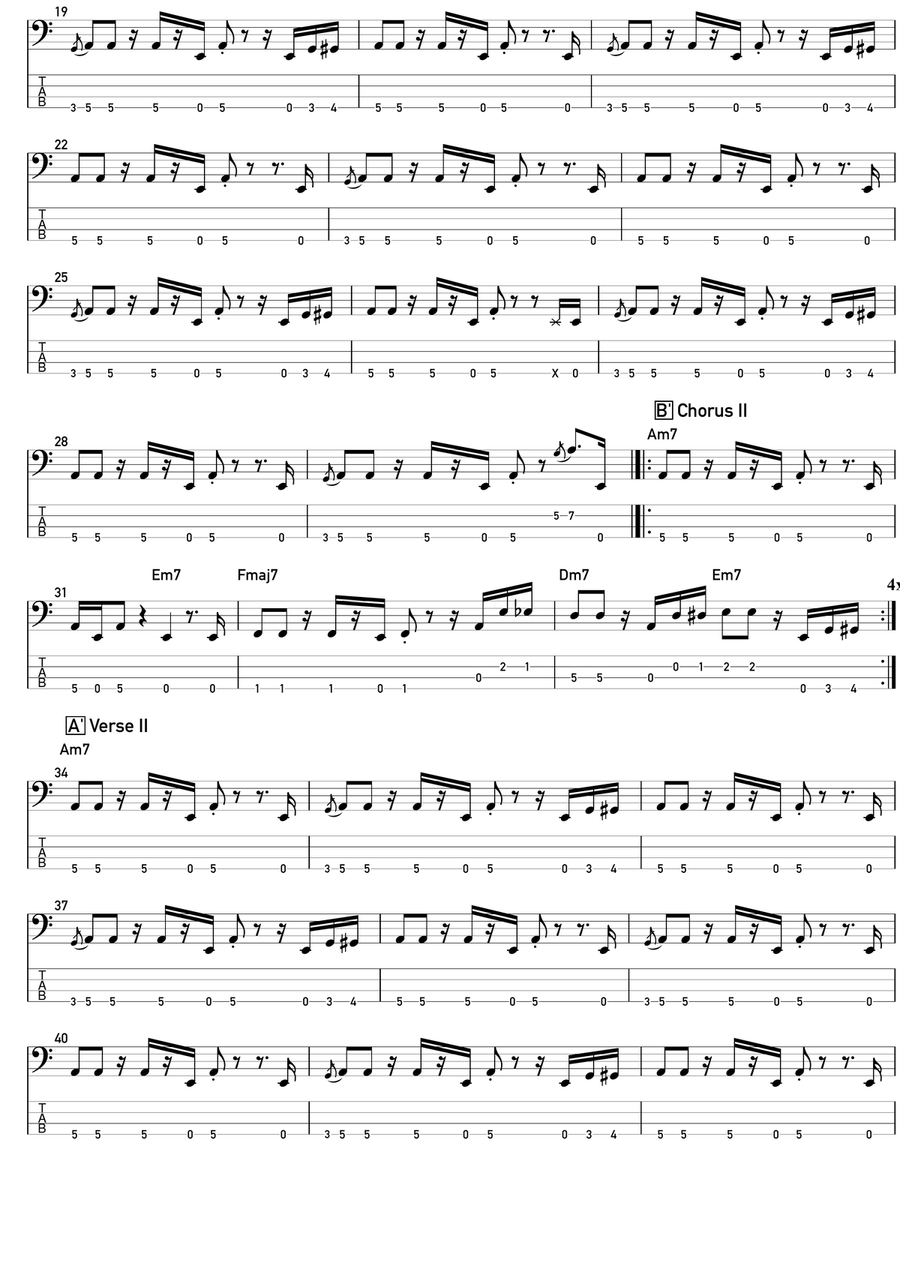 I Want Your Love Acoustic Guitar scores gallery preview page 2