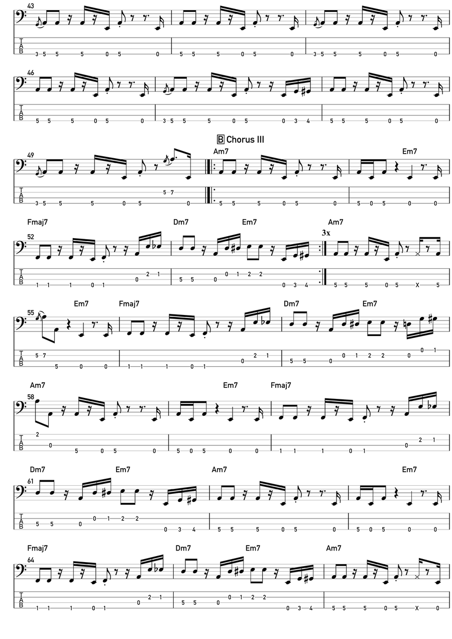 I Want Your Love Acoustic Guitar scores gallery preview page 3