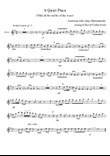 A Quiet Place - solo for Flute (or Oboe) with piano accompaniment (American folk song, Shenandoah)