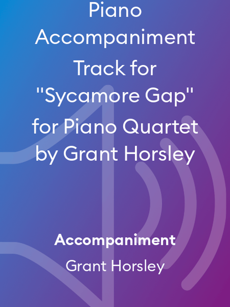 Piano Accompaniment Track for 