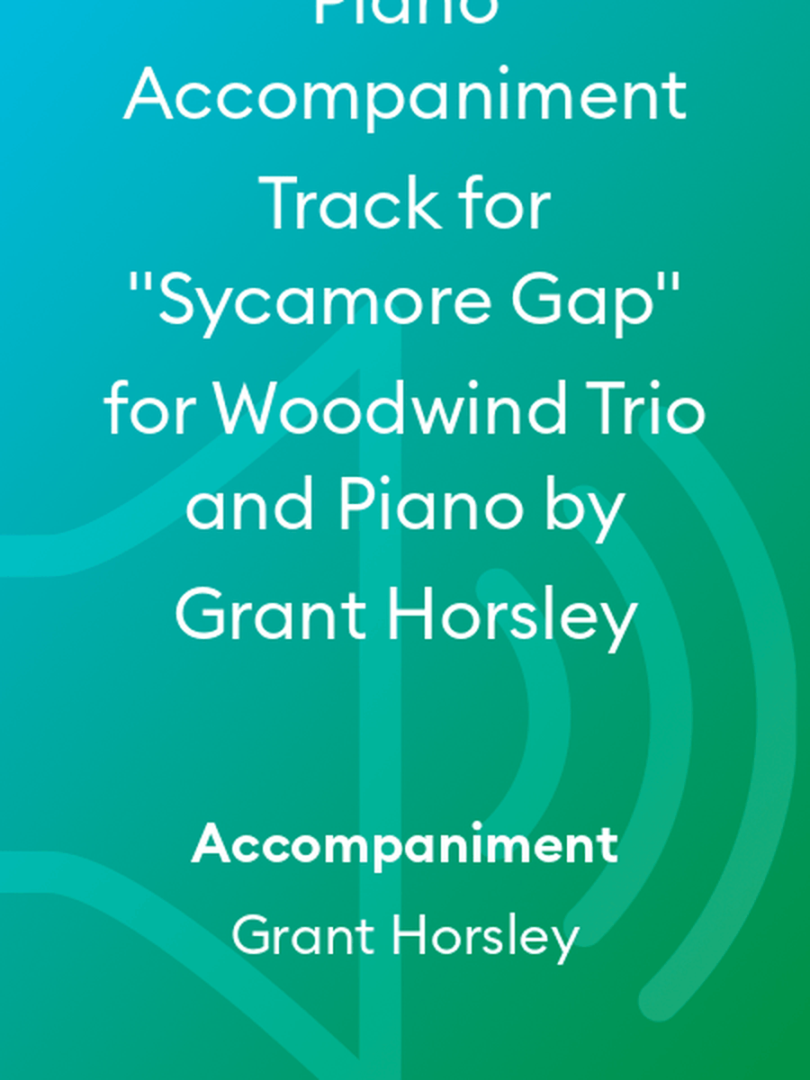 Piano Accompaniment Track for 