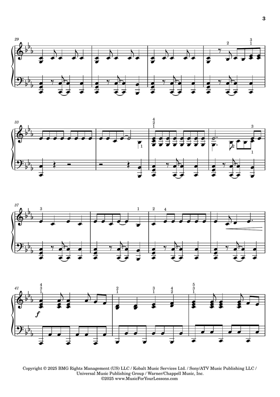 Apt. Apt. Piano Solo scores gallery preview page 4