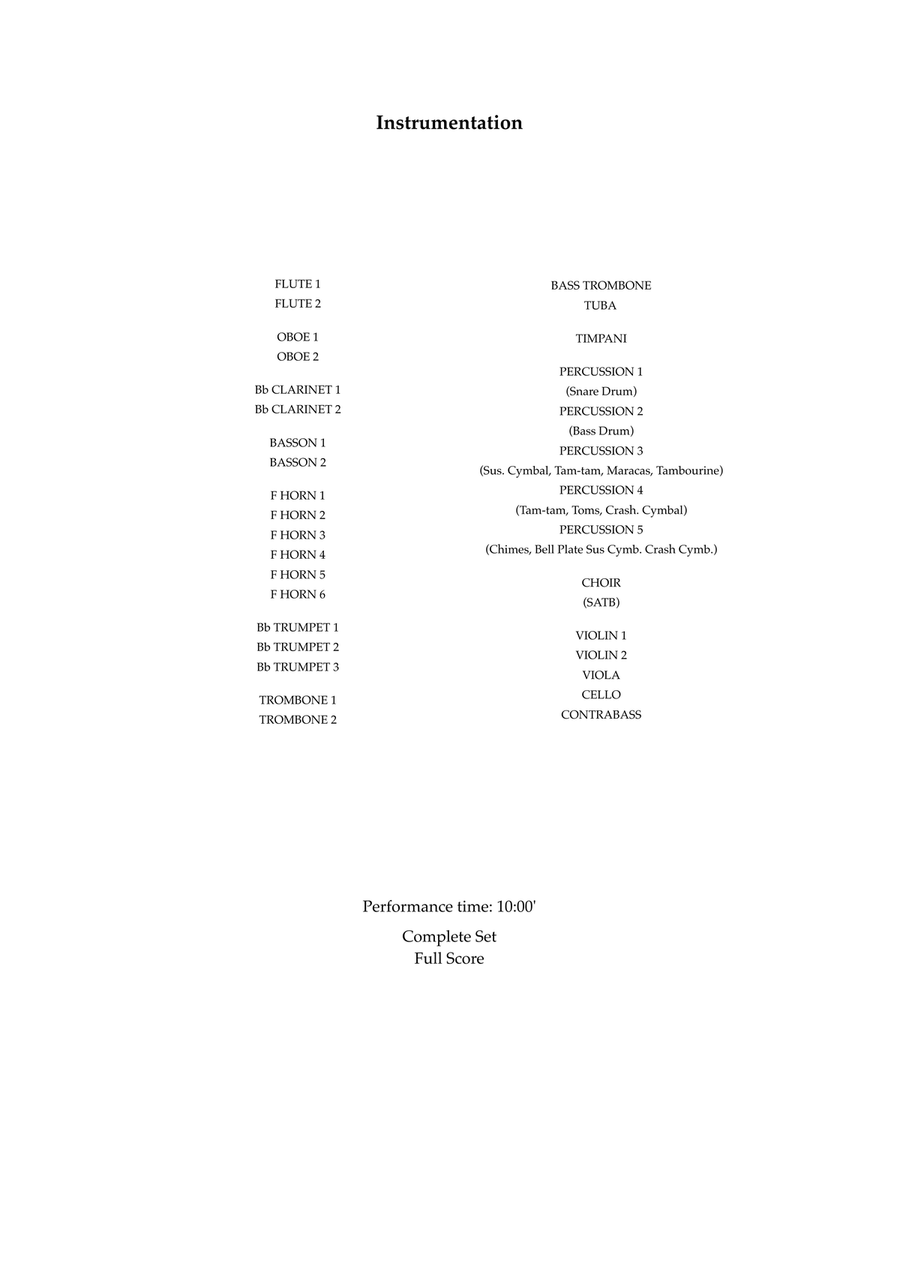 I Don't Think Now's The Time Full Orchestra scores gallery preview page 4