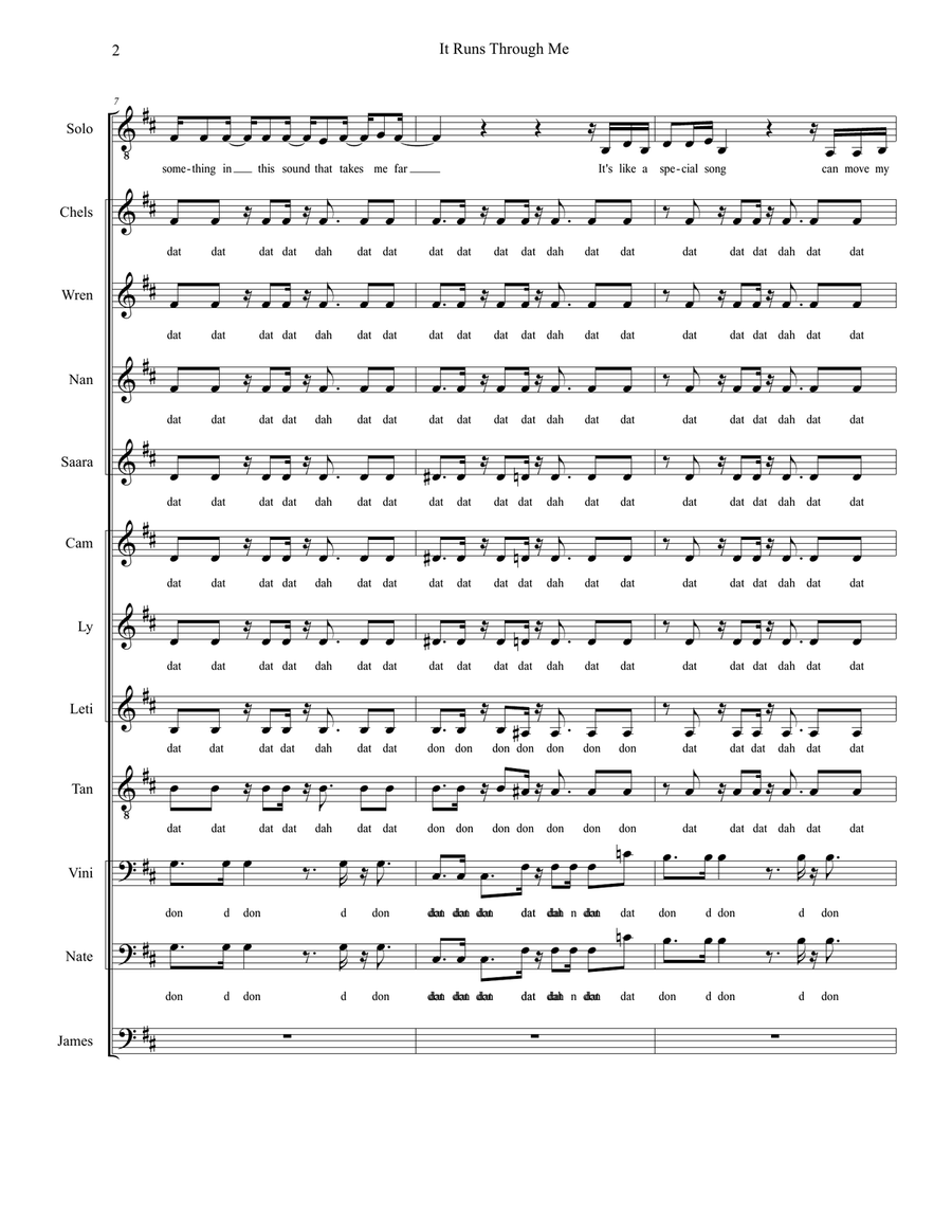 It Runs Through Me It Runs Through Me Divisi scores gallery preview page 2