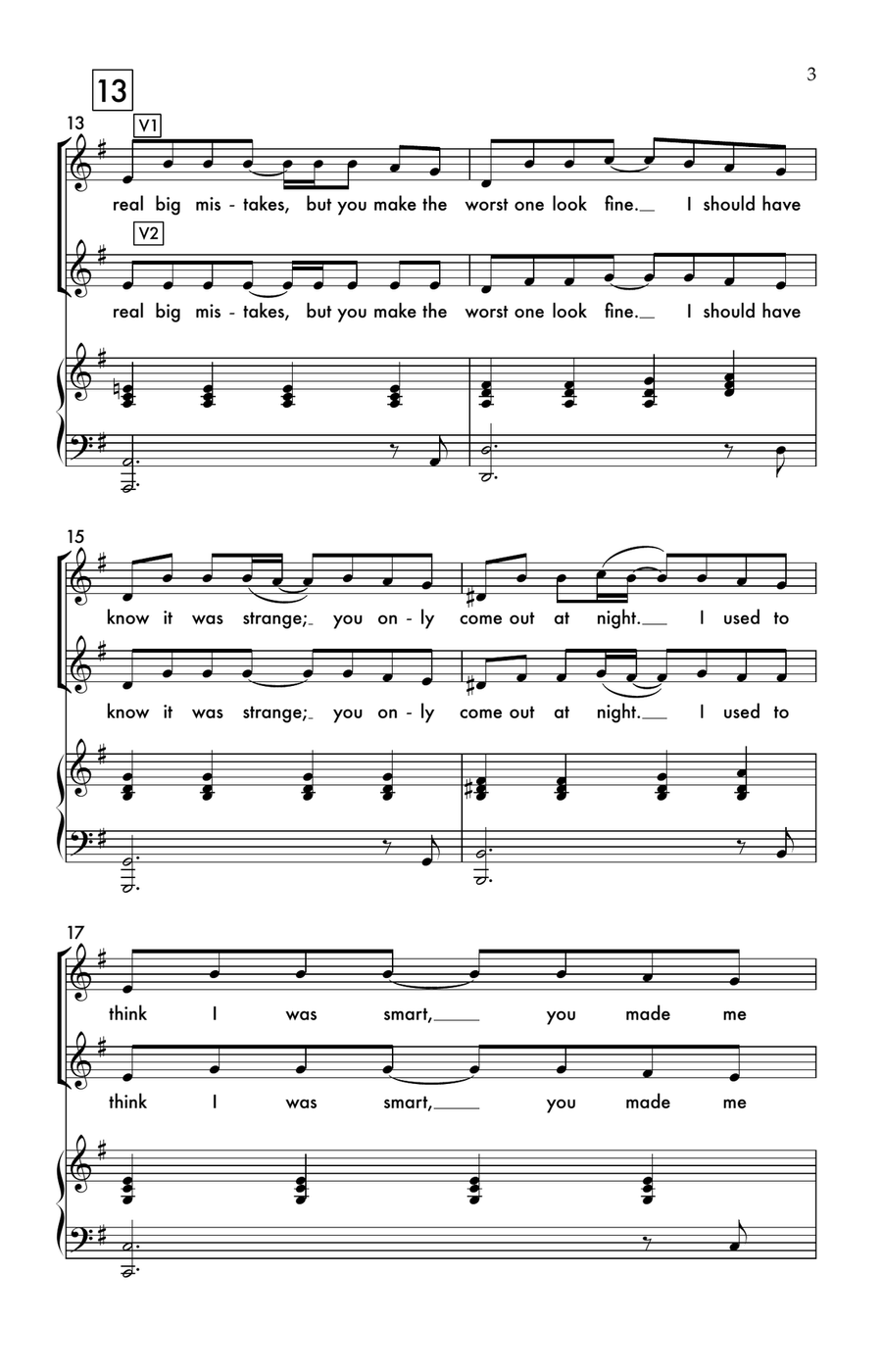 Vampire 2-Part scores gallery preview page 3
