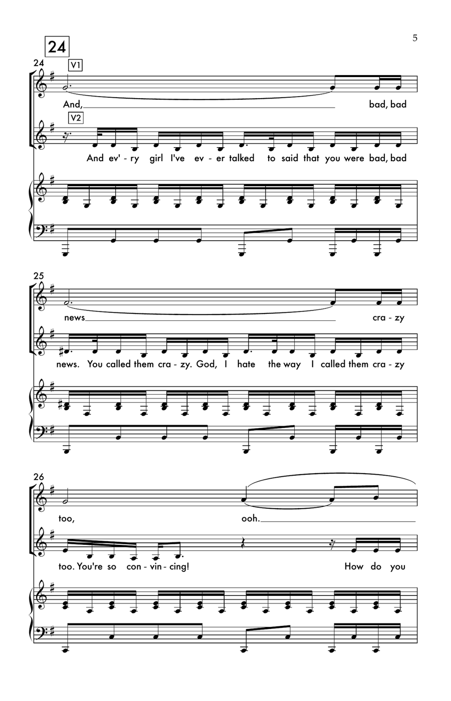 Vampire 2-Part scores gallery preview page 5