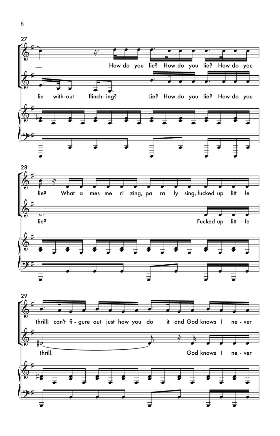 Vampire 2-Part scores gallery preview page 6