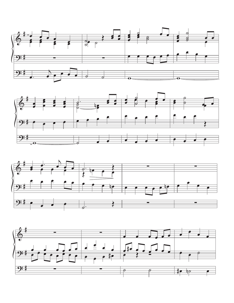 Savior, Like A Shepher Lead Us Organ Solo scores gallery preview page 2