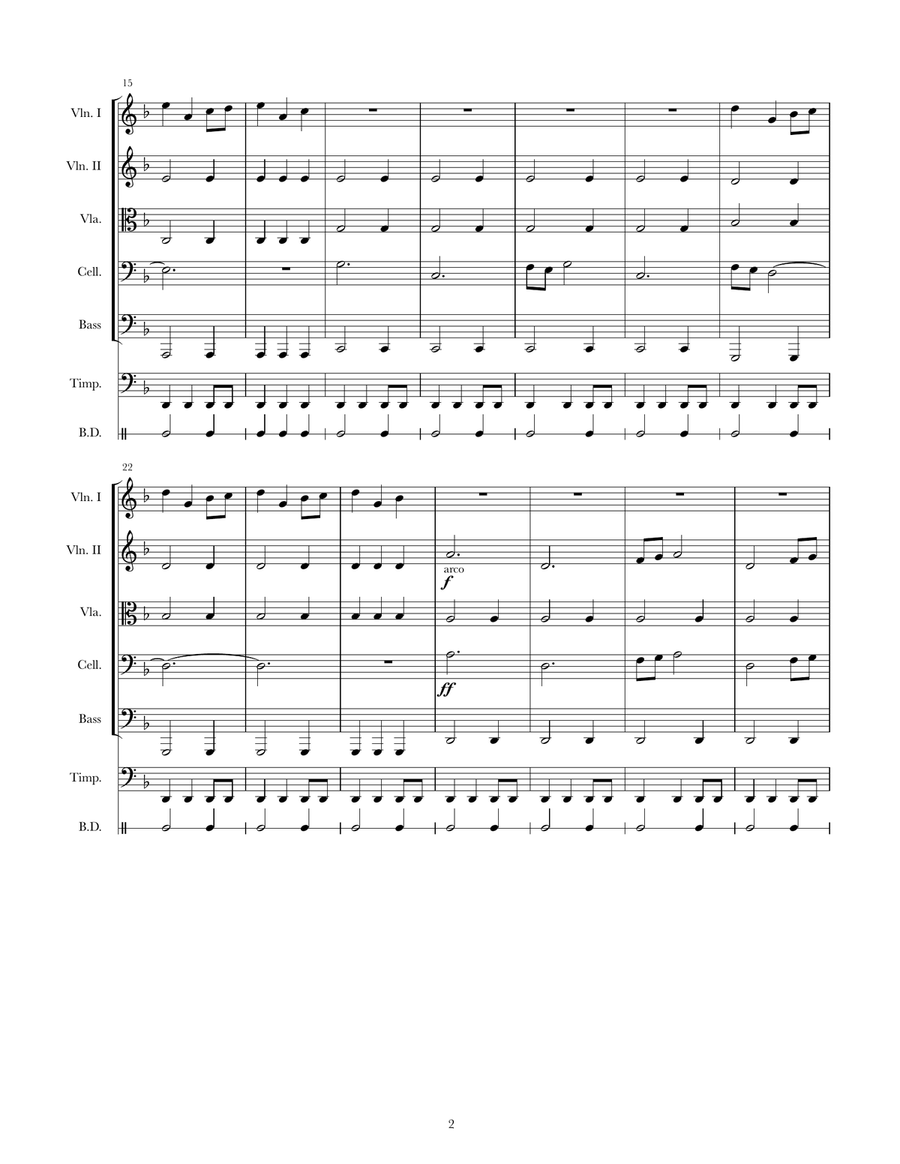 Game Of Thrones String Orchestra scores gallery preview page 2