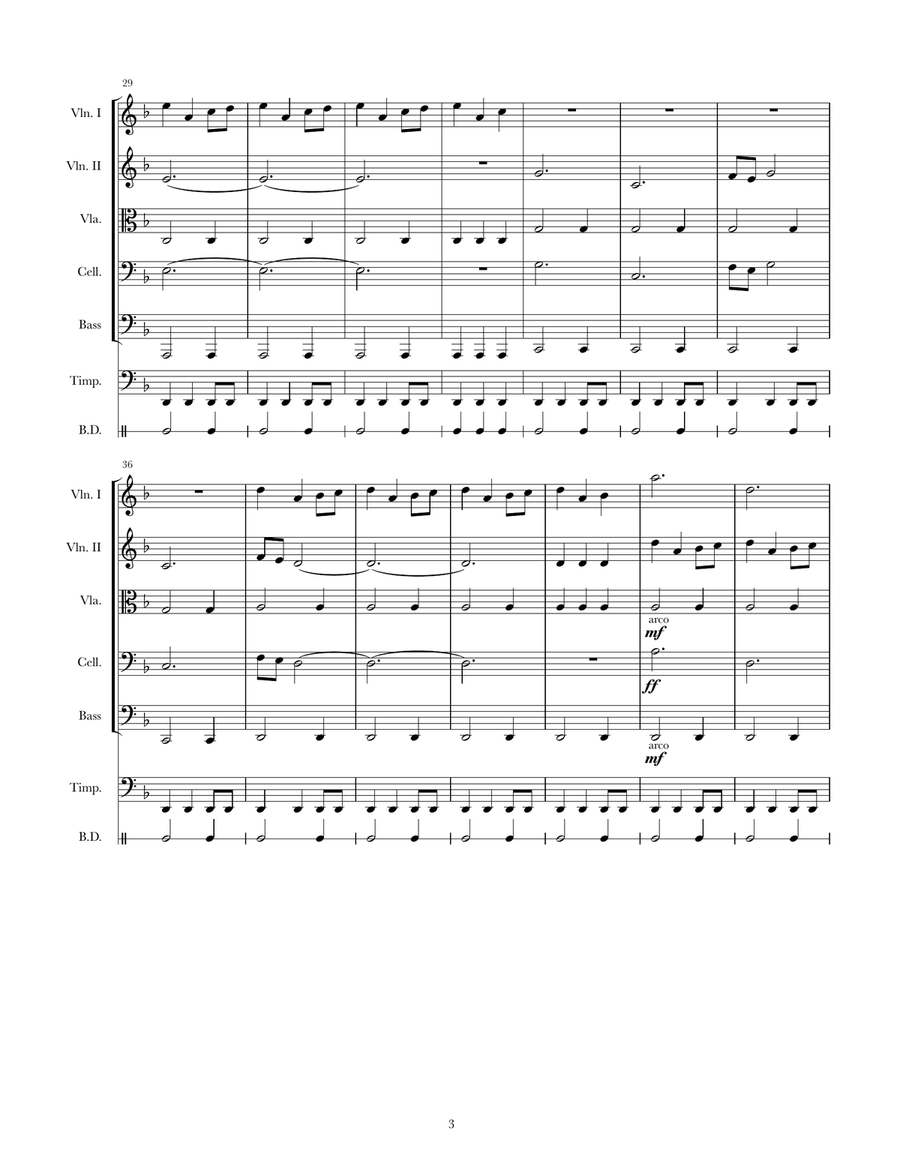 Game Of Thrones String Orchestra scores gallery preview page 3