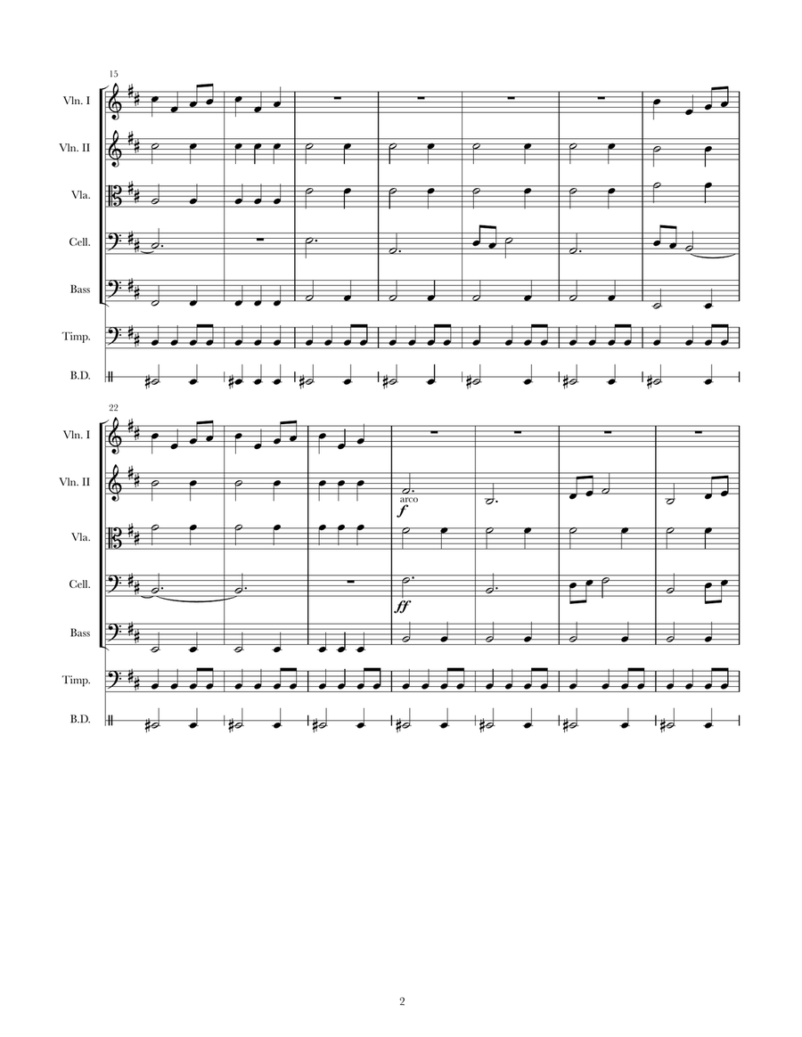 Game Of Thrones String Orchestra scores gallery preview page 2
