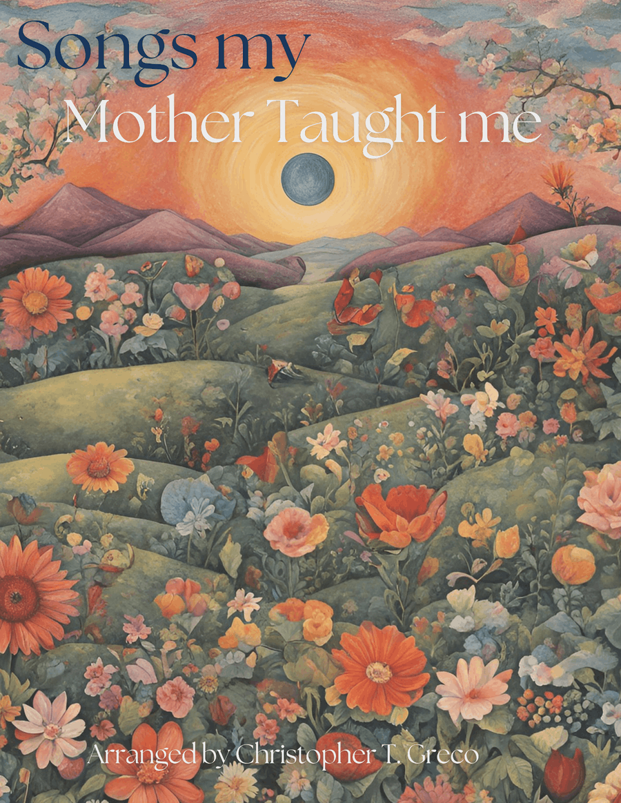 Songs my Mother Taught Me (Bass Clef Instruments) Euphonium scores gallery preview page 1