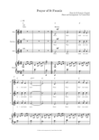 Prayer of St Francis (Peace Peace) trio and piano