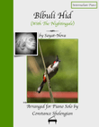 Blbuli Hid (With The Nightingale) - Armenian Song arranged for Piano Solo
