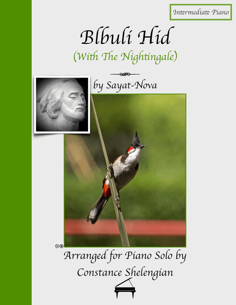 Blbuli Hid (With The Nightingale) - Armenian Song arranged for Piano Solo Piano Solo scores gallery preview page 1