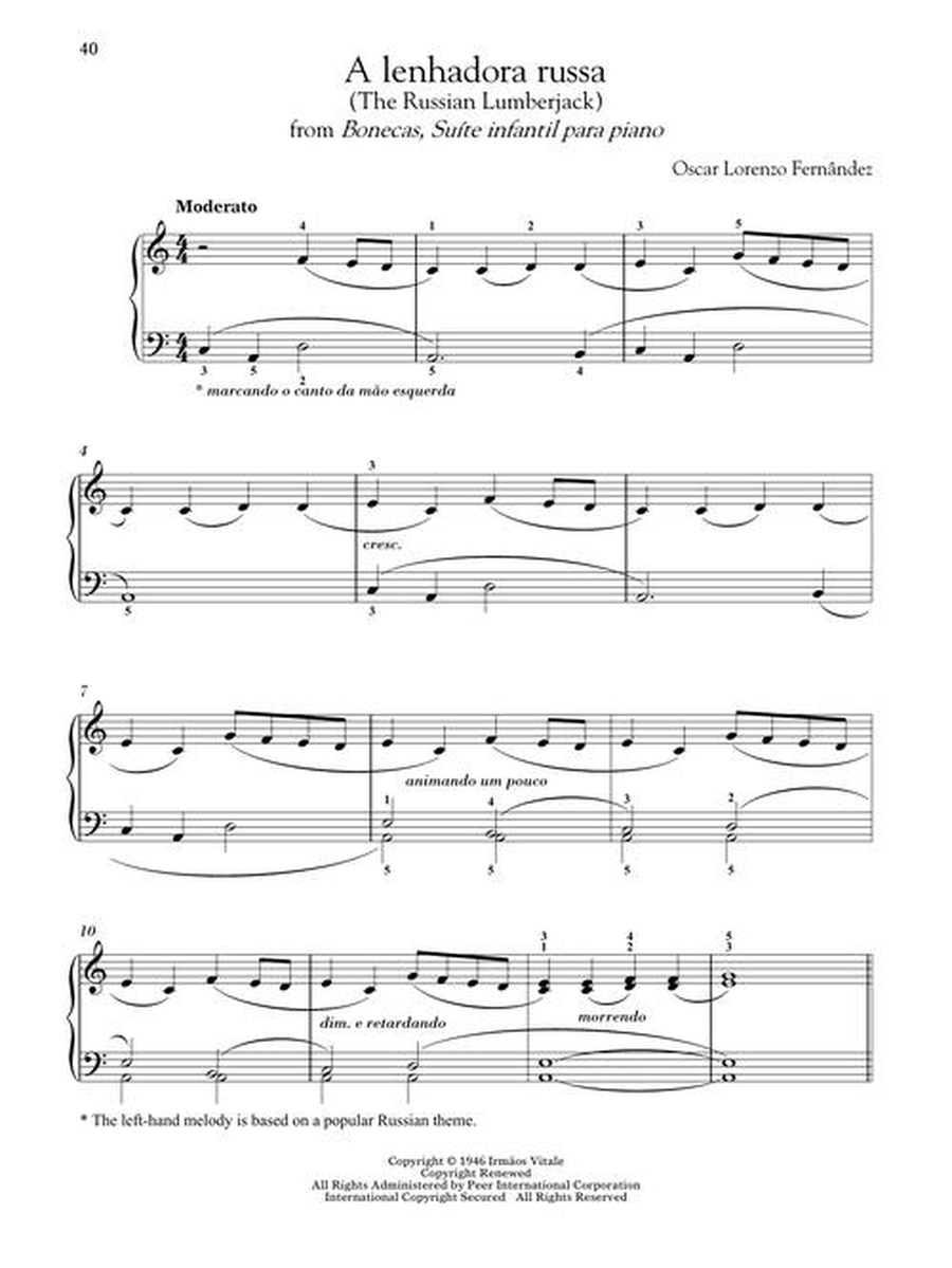 Expanding the Repertoire: Piano Music of Latin American Composers – Book 2 Piano Solo scores gallery preview page 7
