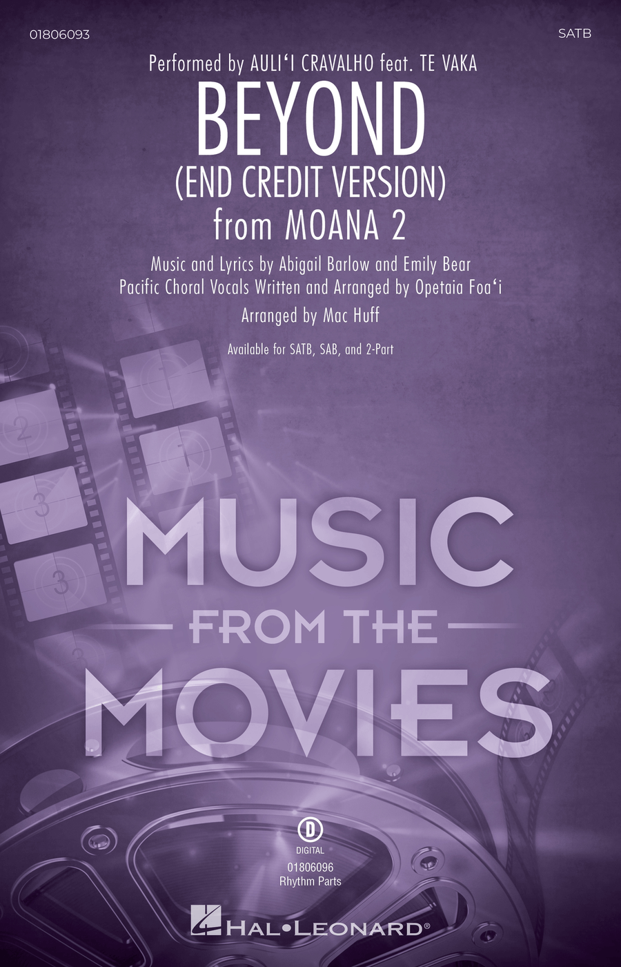 Beyond (End Credit Version) 4-Part scores gallery preview page 1