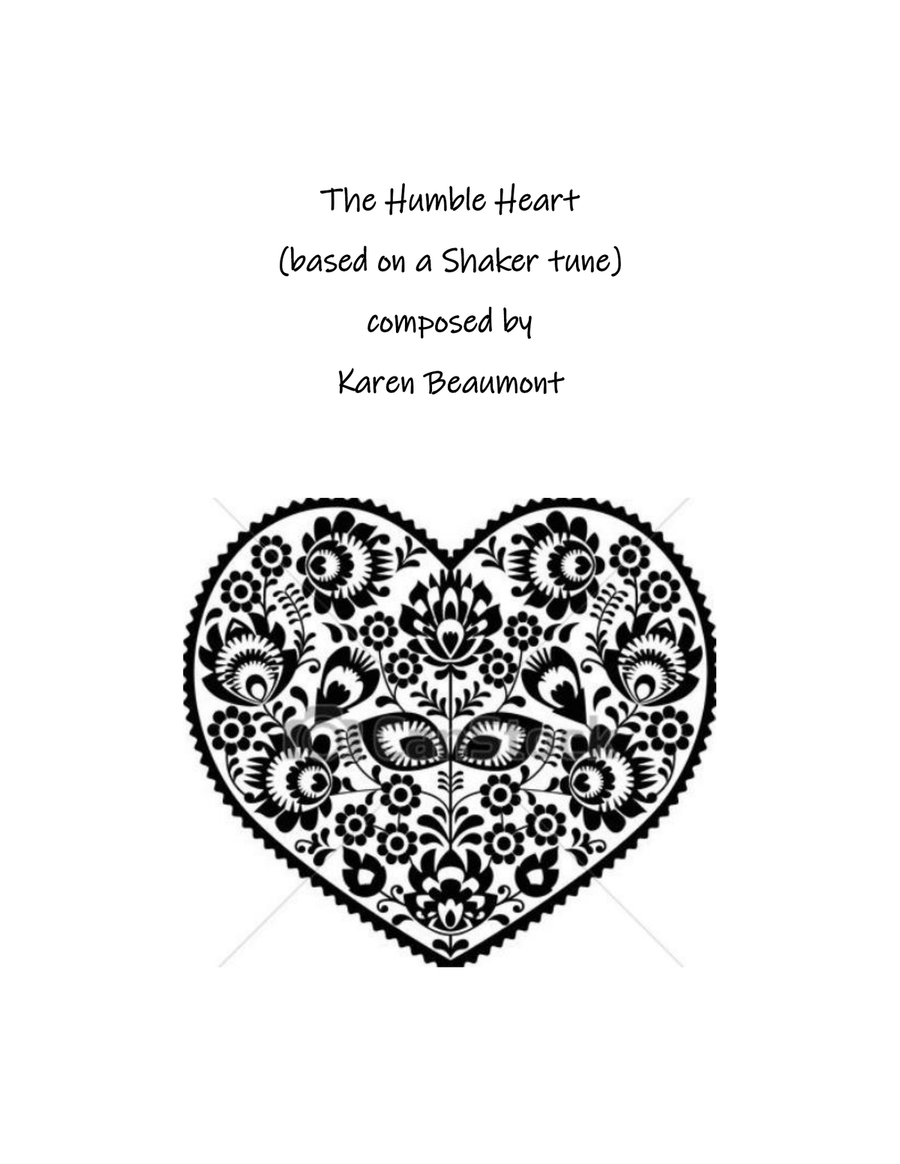 The Humble Heart (manuals only) Organ Solo scores gallery preview page 1