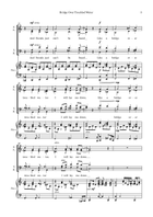 Bridge Over Troubled Water 4-Part scores gallery preview page 3