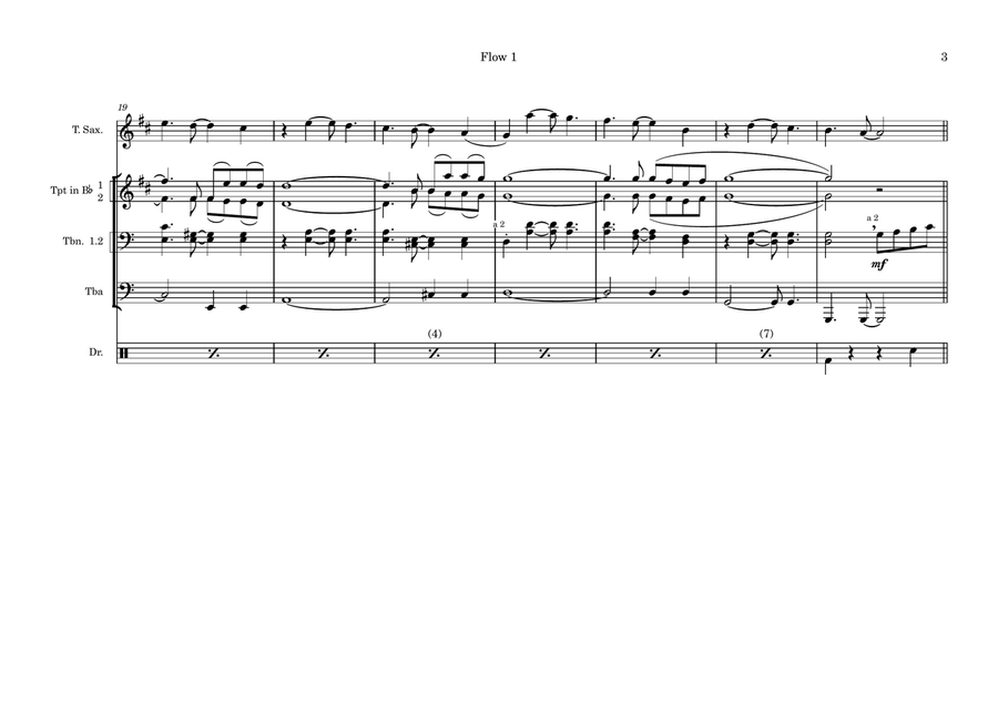 The Winner Takes It All The Winner Takes It All Small Ensemble scores gallery preview page 3