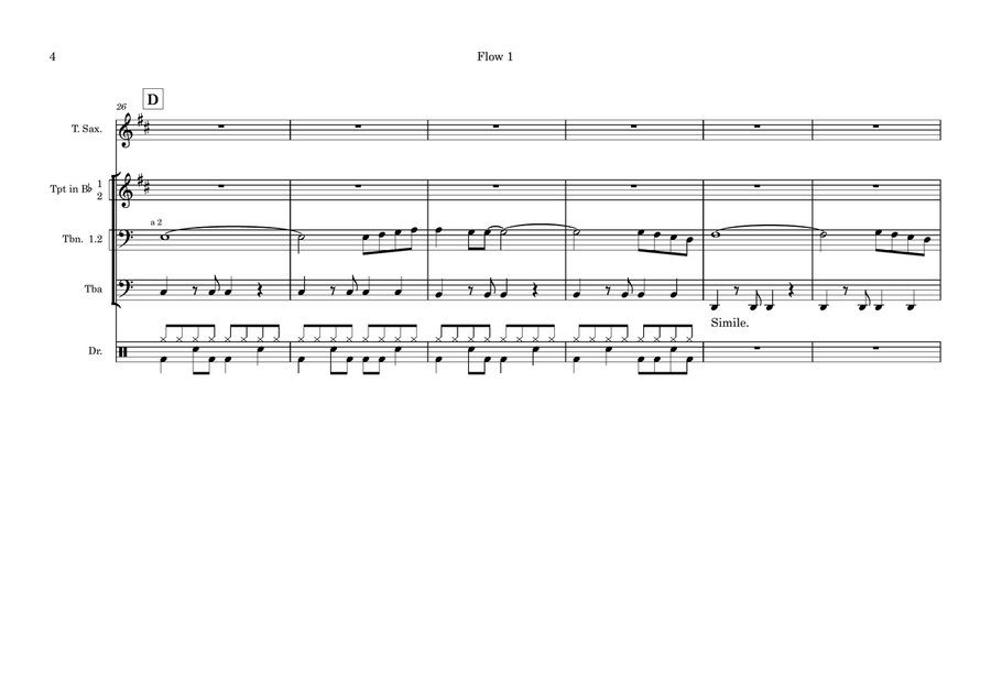 The Winner Takes It All The Winner Takes It All Small Ensemble scores gallery preview page 4