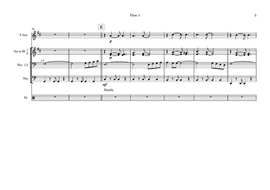 The Winner Takes It All The Winner Takes It All Small Ensemble scores gallery preview page 5