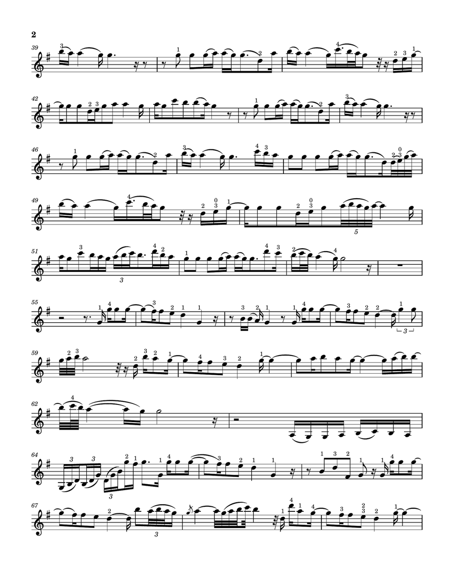 Goodness Of God Violin Solo scores gallery preview page 2