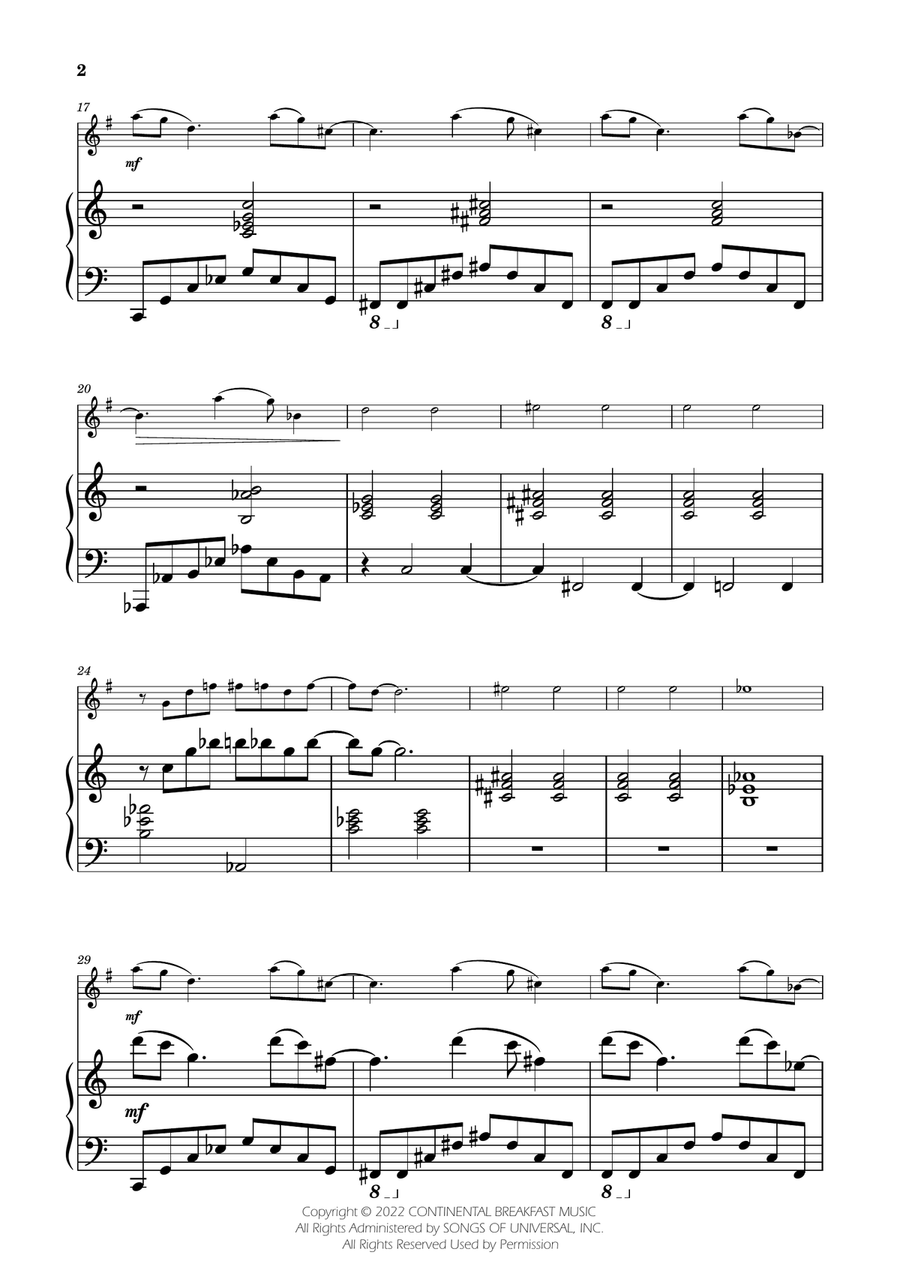 Severance - Main Title Theme English Horn scores gallery preview page 2