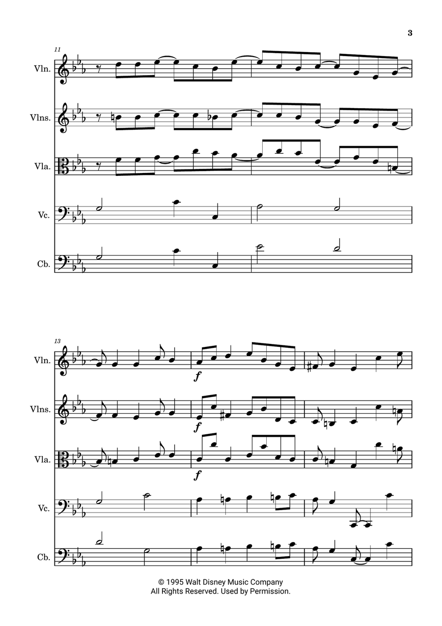 You've Got A Friend In Me String Orchestra scores gallery preview page 4