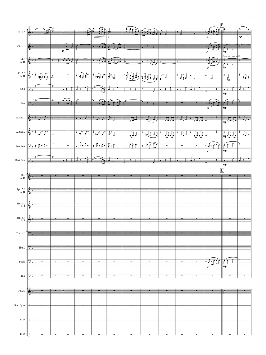 Waiting... Waiting... Concert Band scores gallery preview page 3