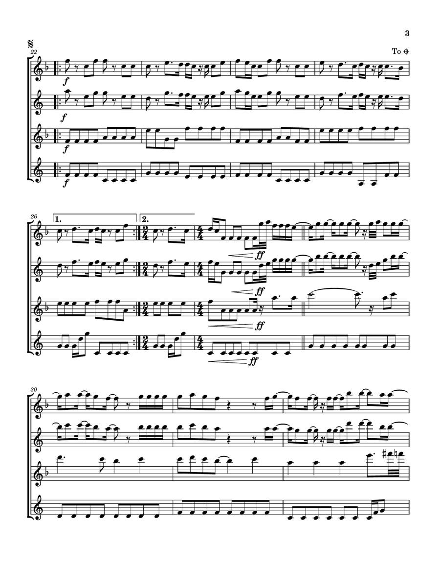 Praise The Giver by Matt Maher Saxophone Quartet - Digital Sheet Music page 4